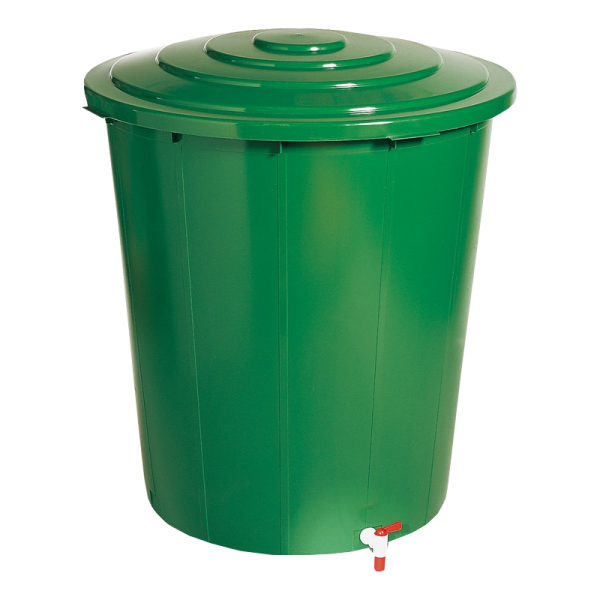 M�anyag kerti v�zgy�jt� 500 liter+csap+aljzattal z�ld